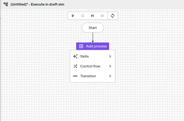 Screenshot showing how to add a skill