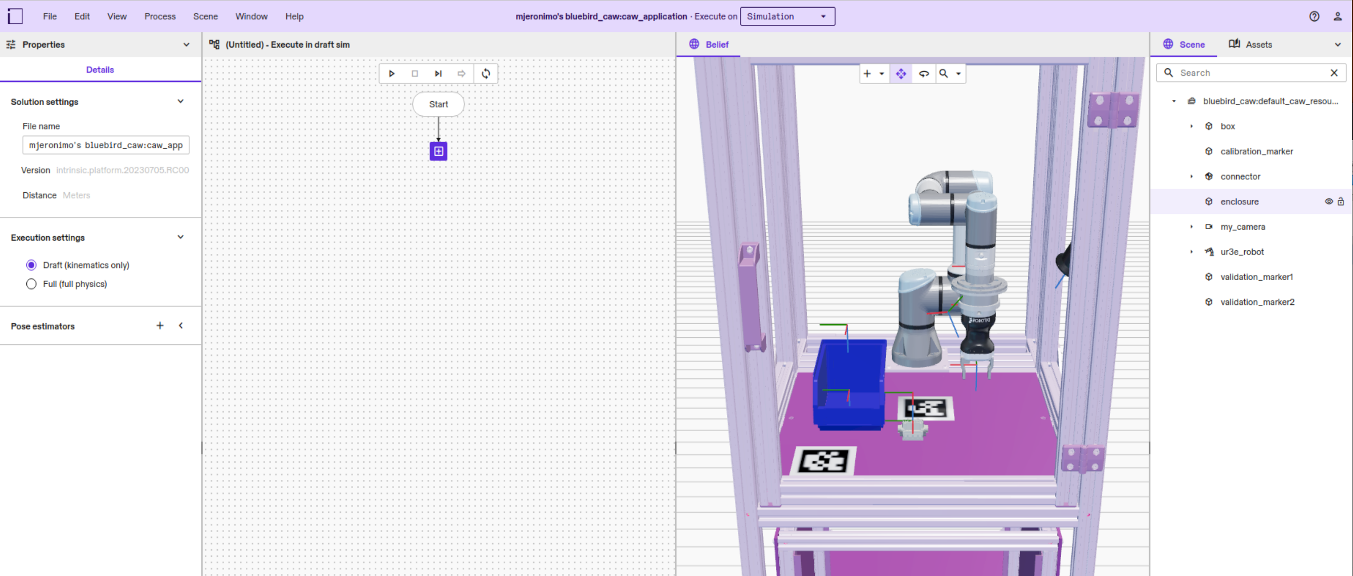 Taskflow user interface