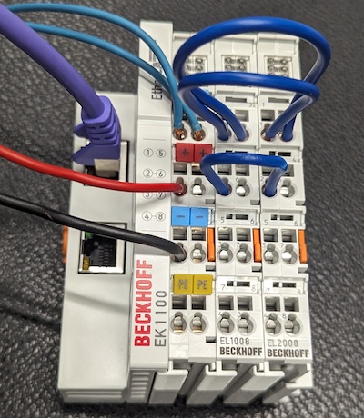 I/O wiring for external KUKA control