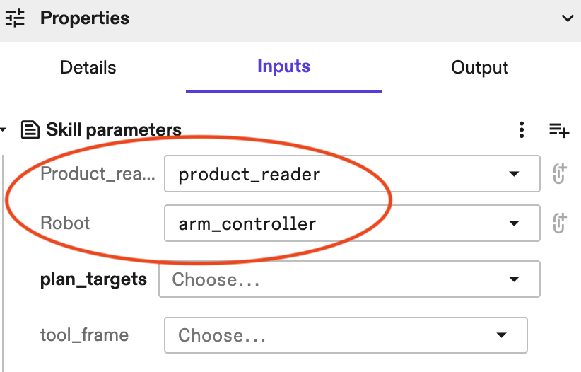 Select product reader and robot