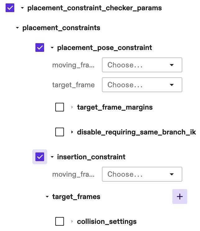 Specify placement constraints