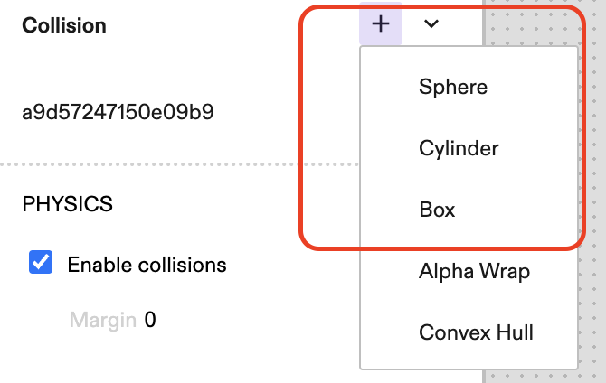 Add collision geometry