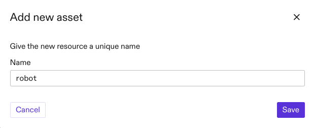 Add with default name robot